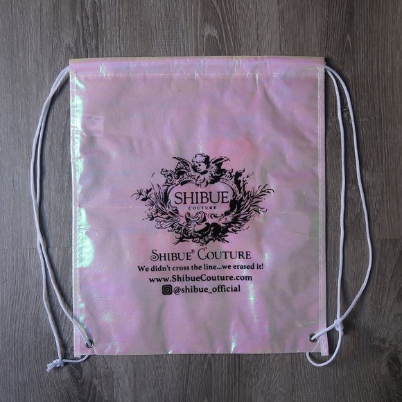 Cute Booty Lounge drawstring backpack NWT - Picture 2 of 5